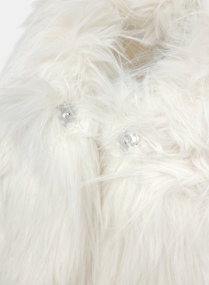 Snow Fluffy Faux Fur Jacket