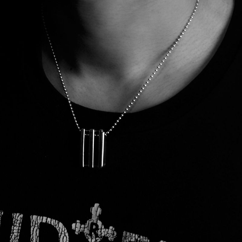 [ORDER MADE] 3-SILVER BAR NECKLACE