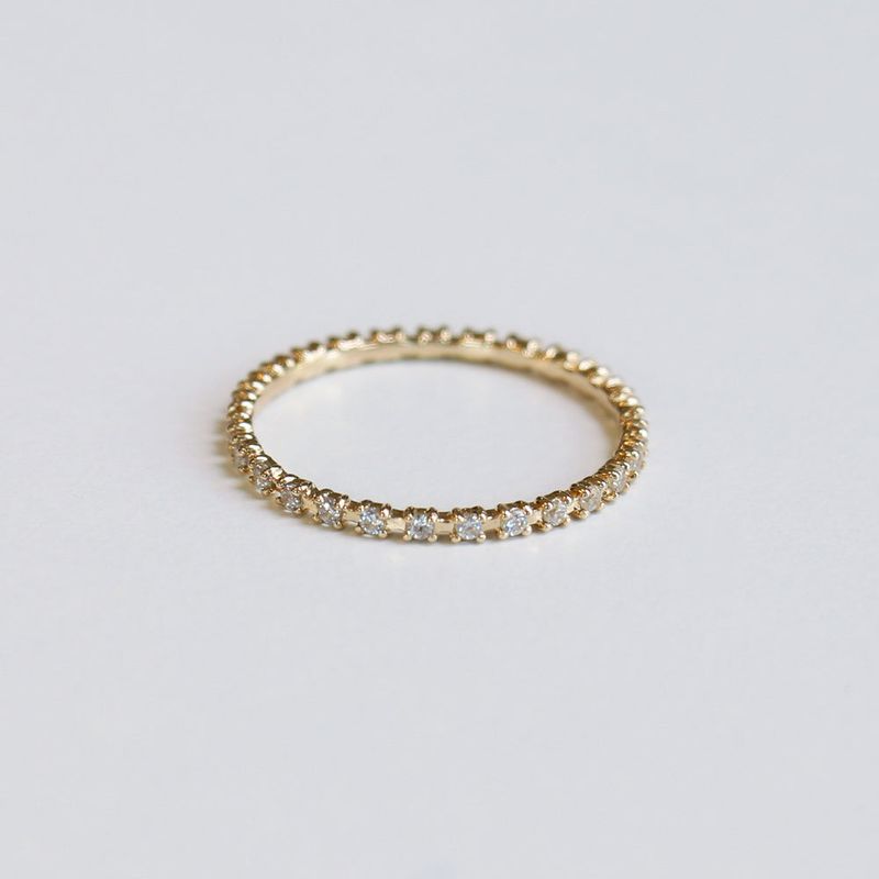 Less is more(レスイズモア)の「14K gold wo ring(Accessories)」