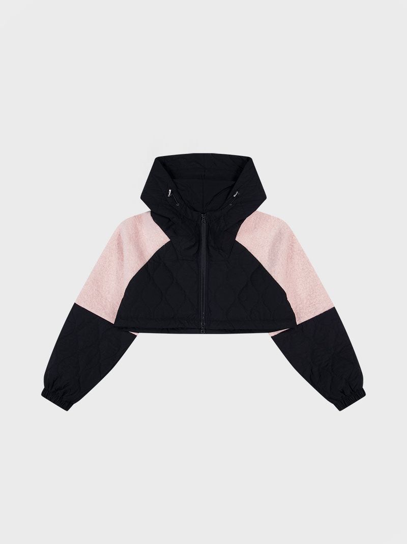 Padded Wool Jacket_Black