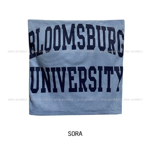 Bloom Lettering Pig Tube Top (+With Cup)