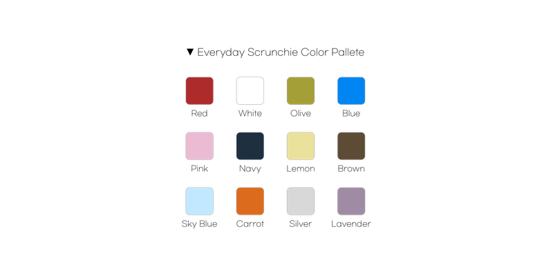 Everyday Scrunchie - 12 Color