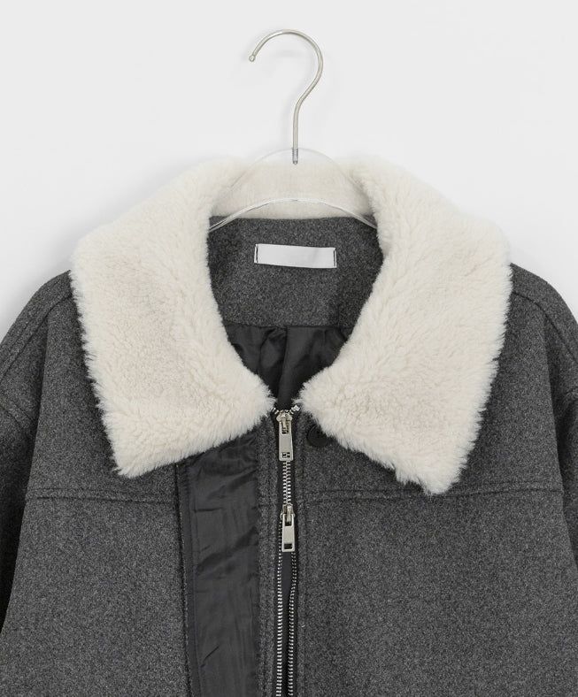 Pilance Quilted Fur Collar Jacket