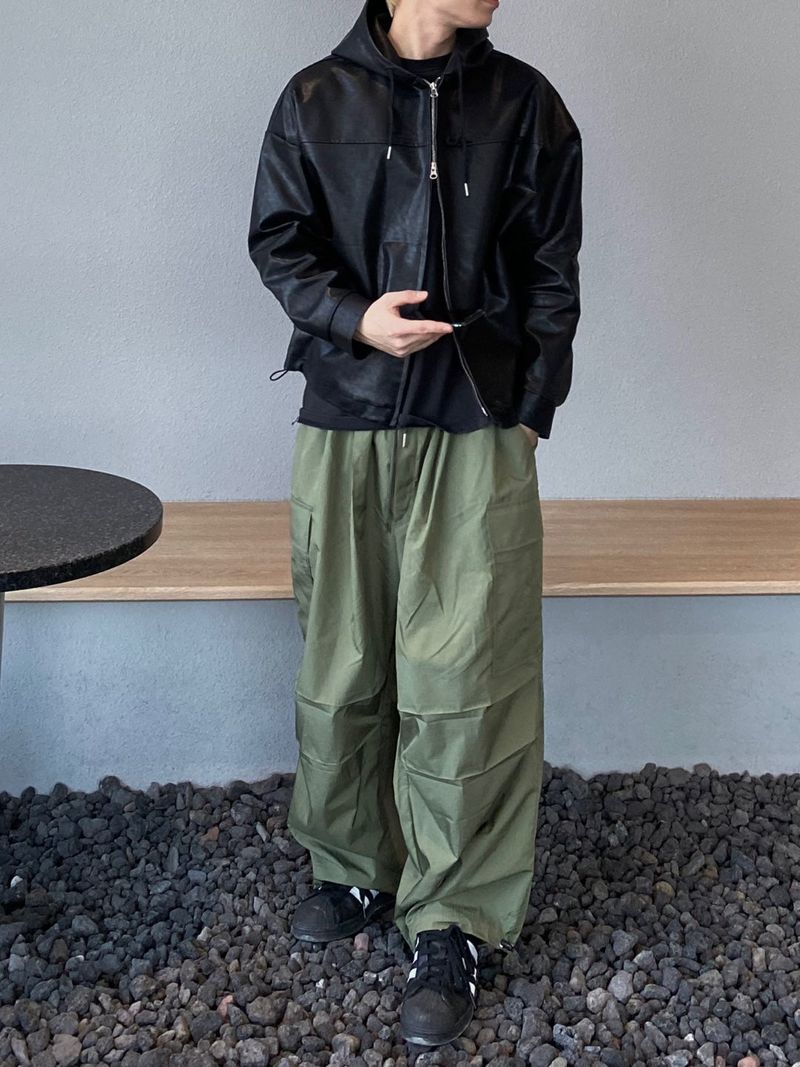 Spring Cargo Balloon Pants 3C