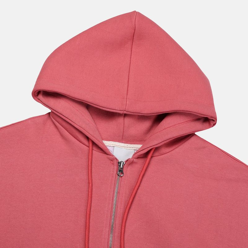 Essential Two-Way Overfit Hooded Zip-Up 12C