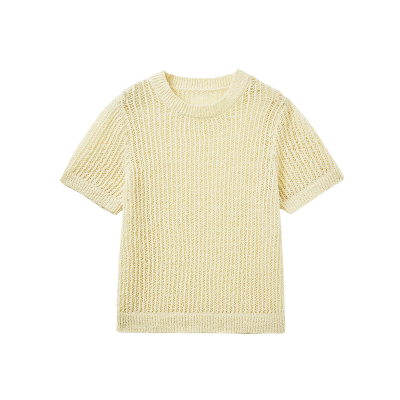 Melly Knit Top (Butter)
