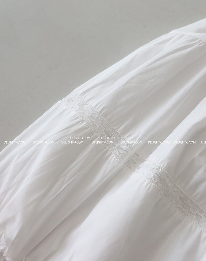 Open maxi lace cancan long skirt
