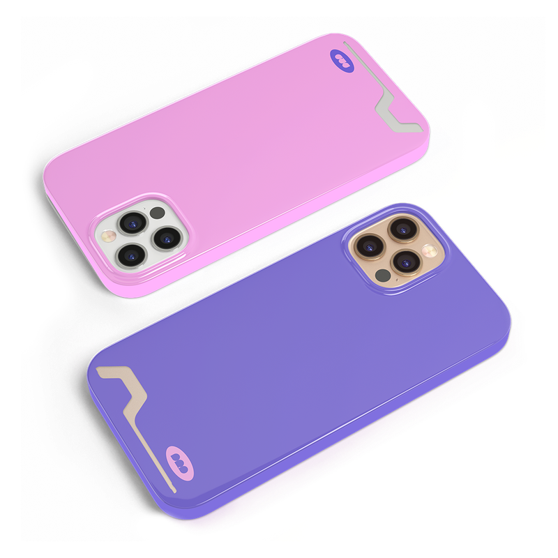 Pastar Pesto(パスターぺスト)の「【MADE】Card Pocket glossy hard Phone case(2 colors)(Smartphone Accessories)」