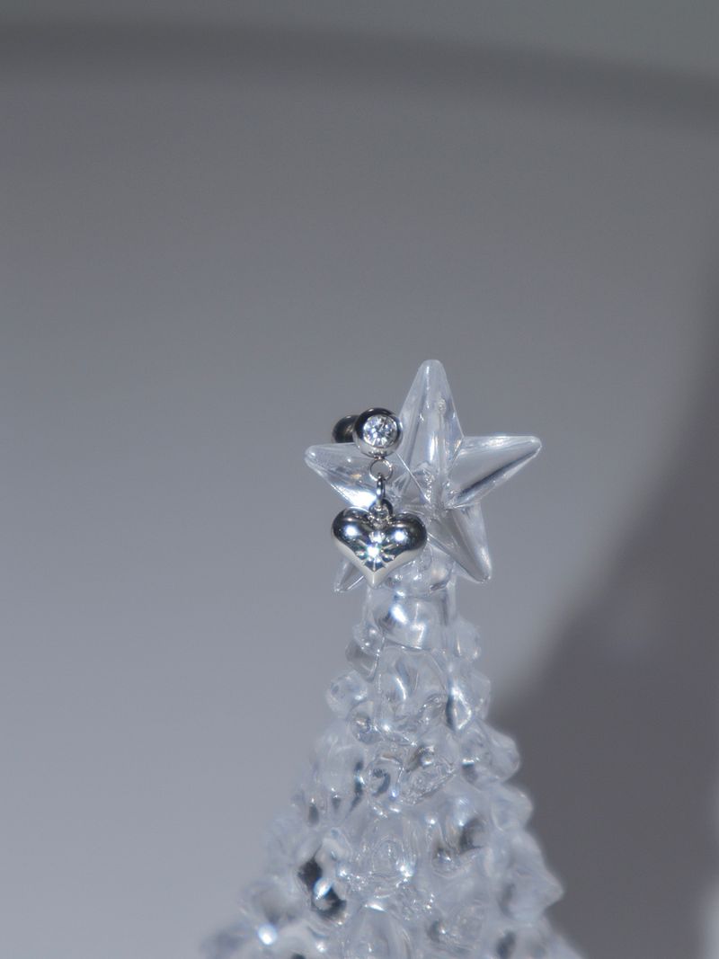 heart light piercing