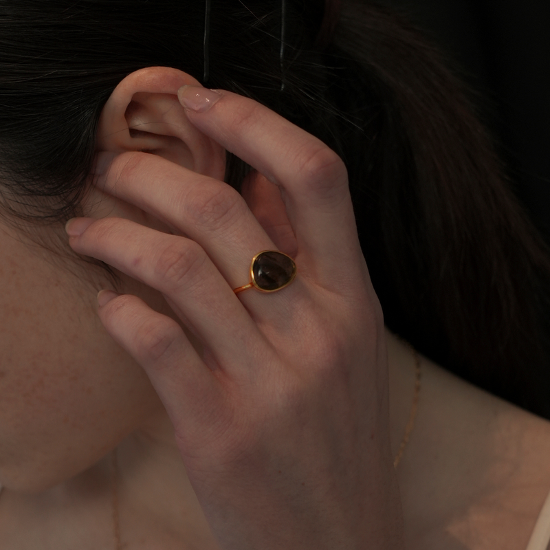 Chérie（シェリー）の「ellipse ring(rocher lunaire)（Accessories）」