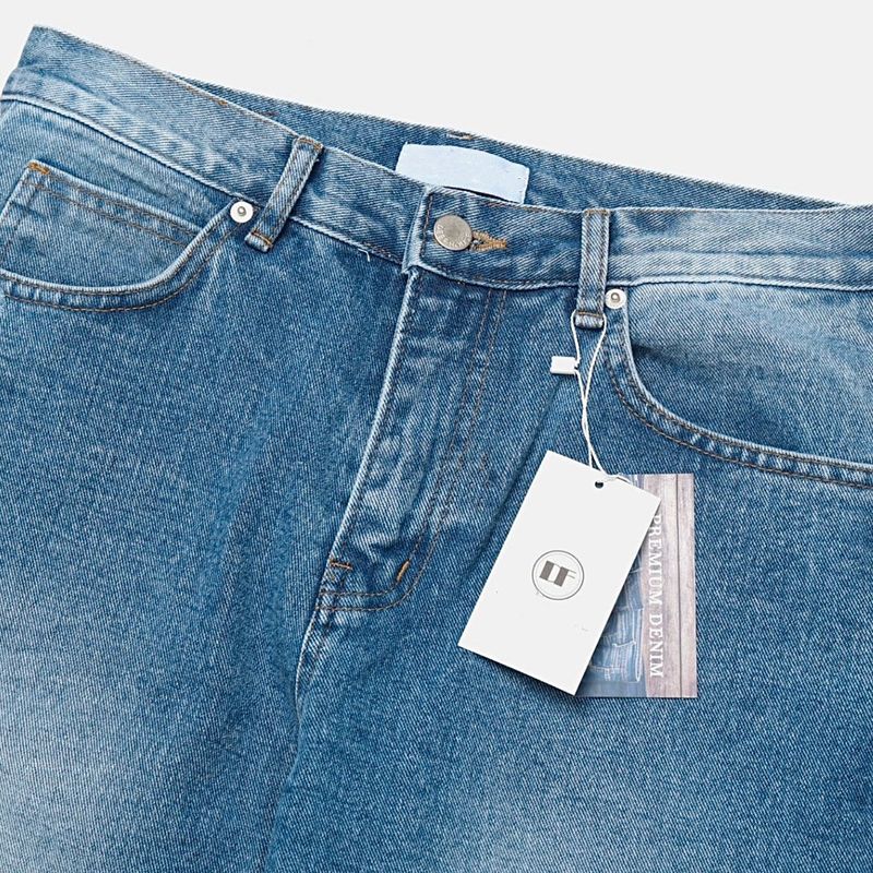 EASY DETROYED DENIM PANTS(2COLOR)