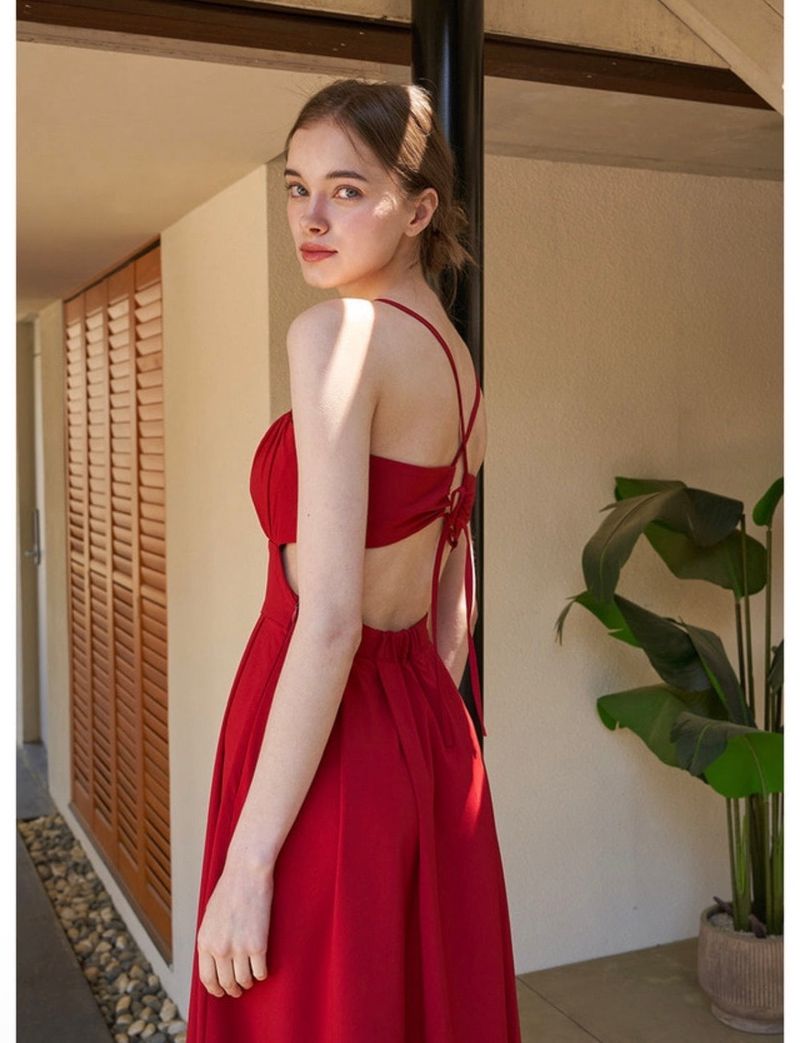 Eloise Dress Red