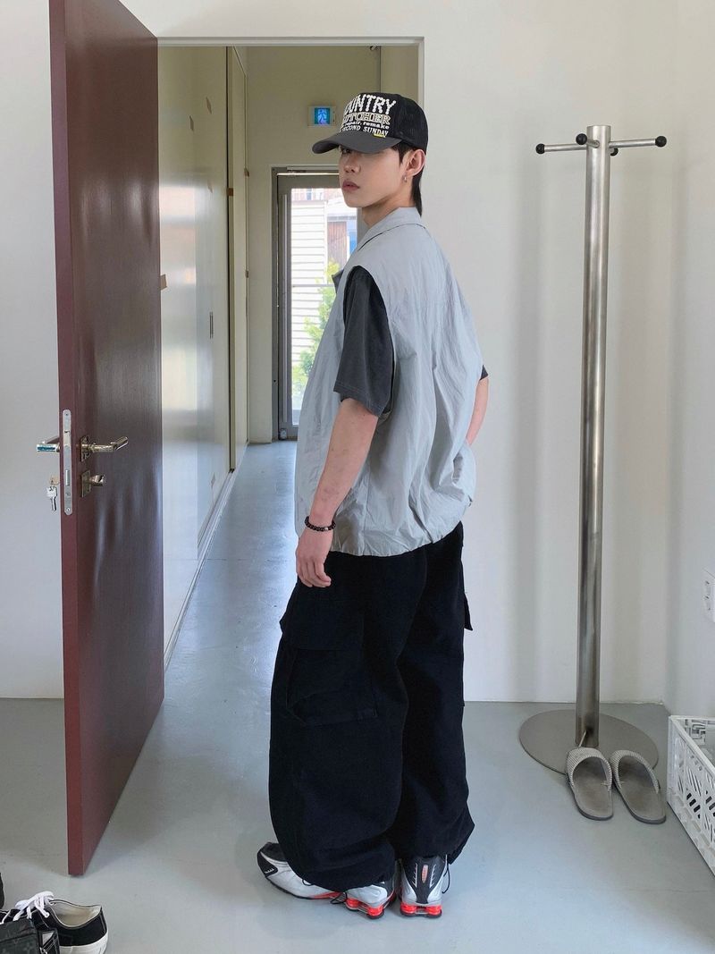 ファービットアンバランスカーゴバルーンパンツ 6C