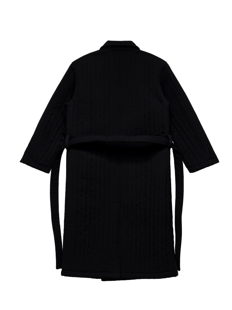6CRAYON Quilted Knee-Length Lobster-Clasp Structured Overcoat