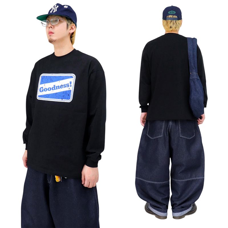 Oversized Goodness Sleeve Long Sleeve Tee