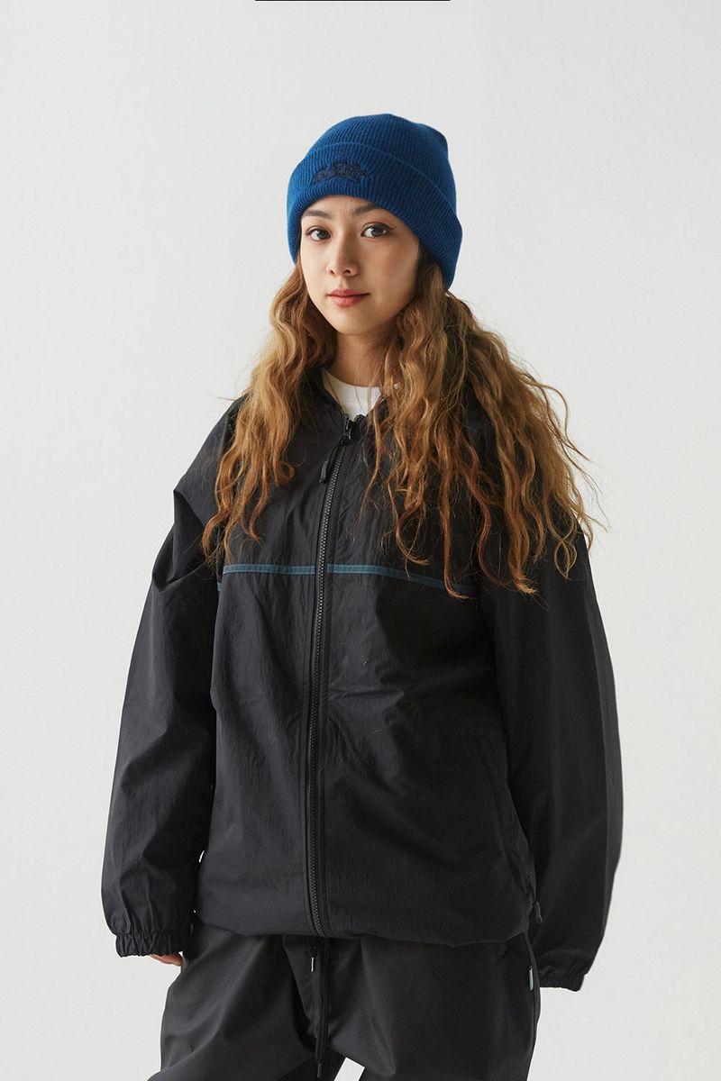 BSR2223FWBN044 ARC LOGO BEANIE BLUE