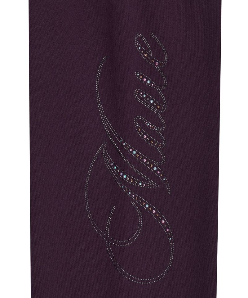 cubic pants (purple)