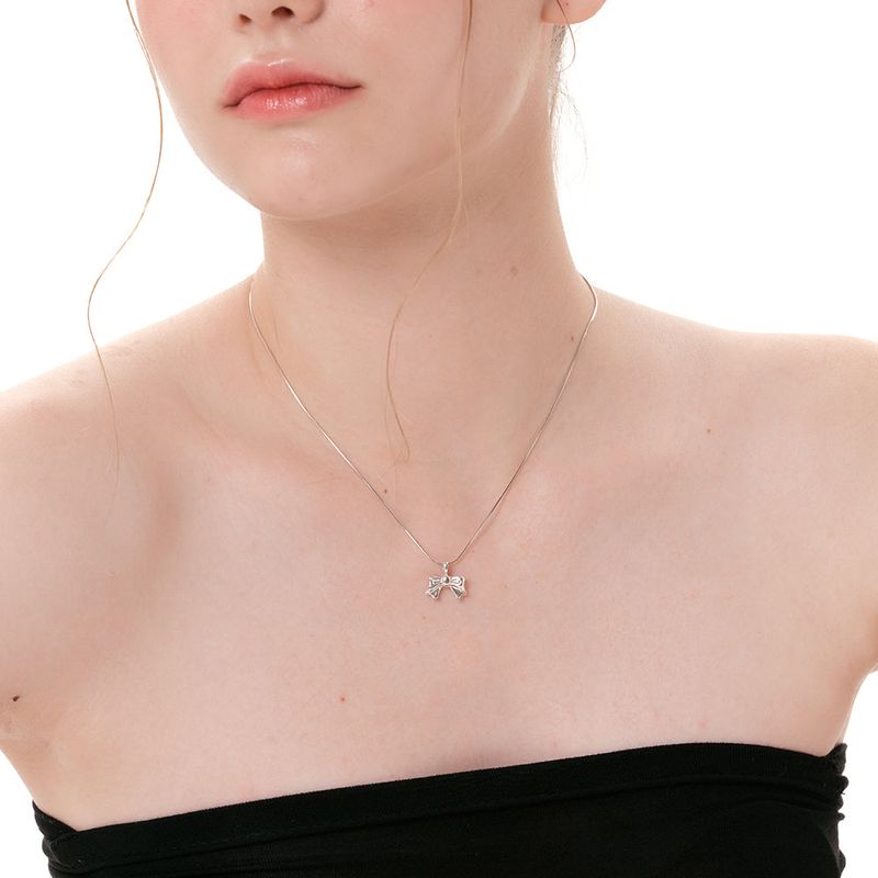 Silky Ribbon Necklace
