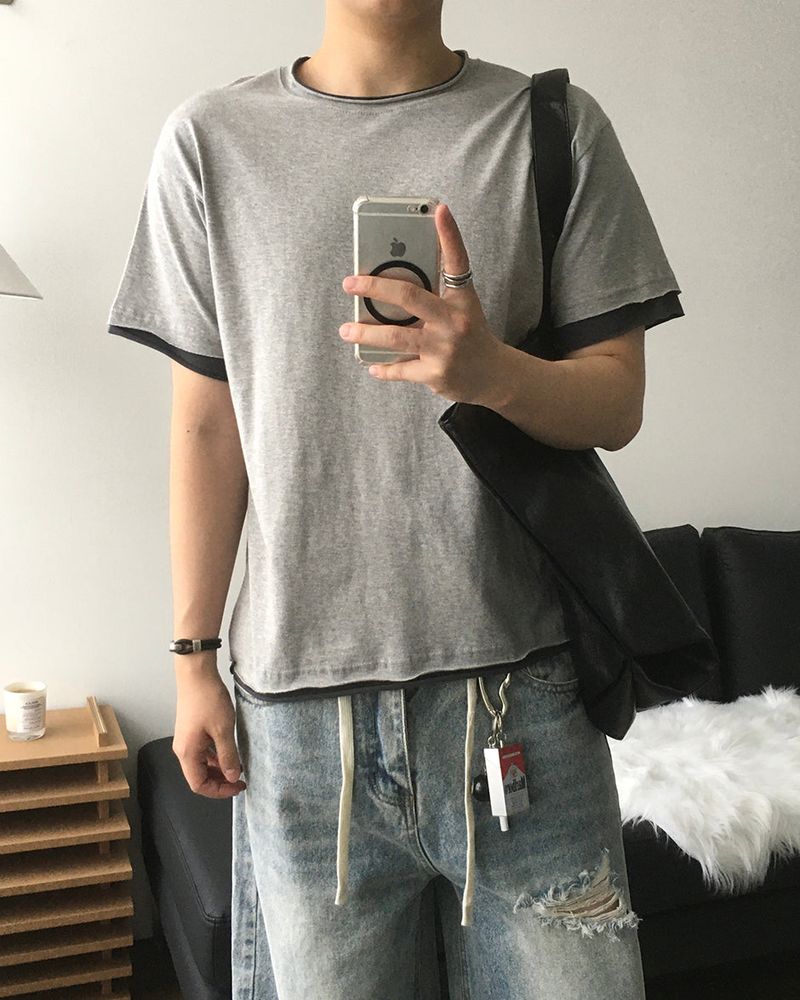 Under Layered Short Sleeve T