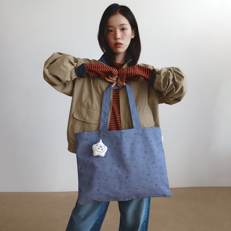 Sunlit（サンリット）の「スターダストエコバッグ (Gray)（バッグ）」