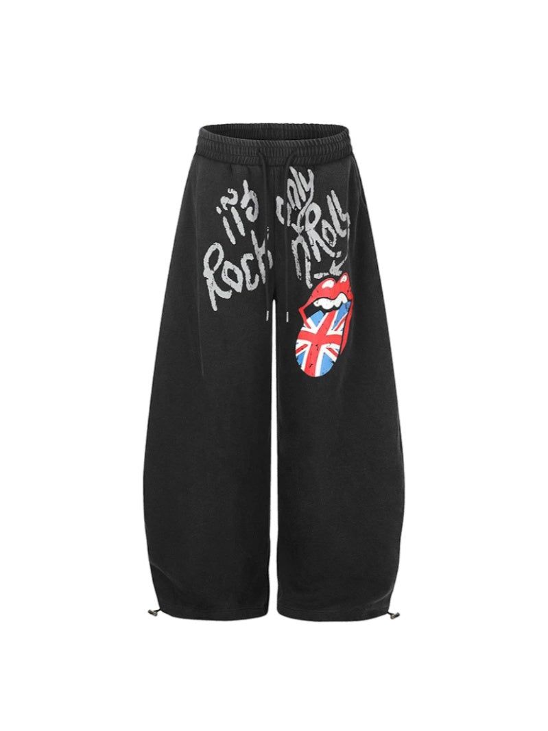 Cozy&Kitsch（コージーアンドキッチ）の「ロキシー グラフィック ワイドパンツ（パンツ）」