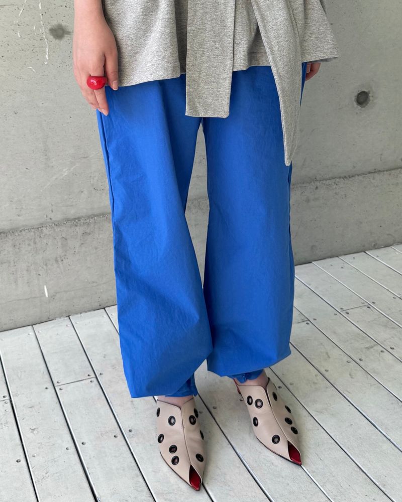Color Button Pants