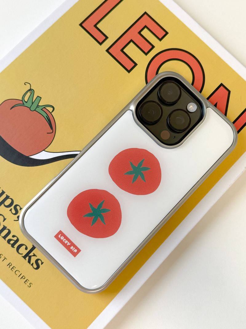 [MADE] tomato silver bumper phone case