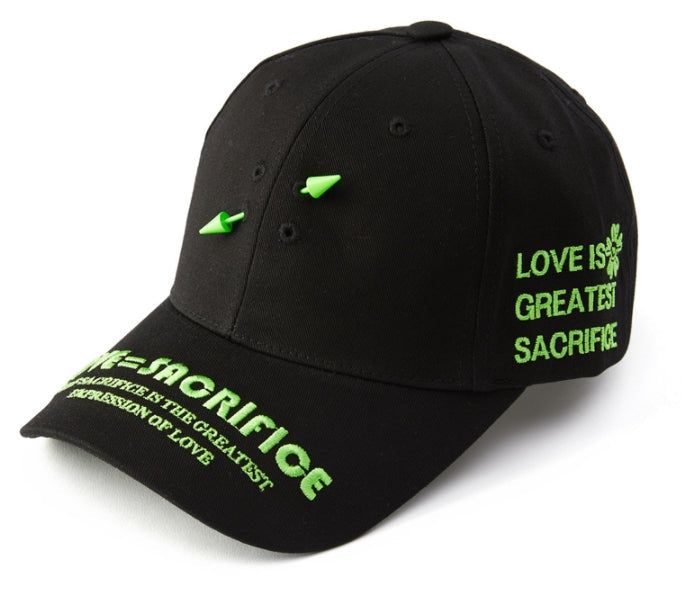 LOVE SACRIFICE ball cap_Black