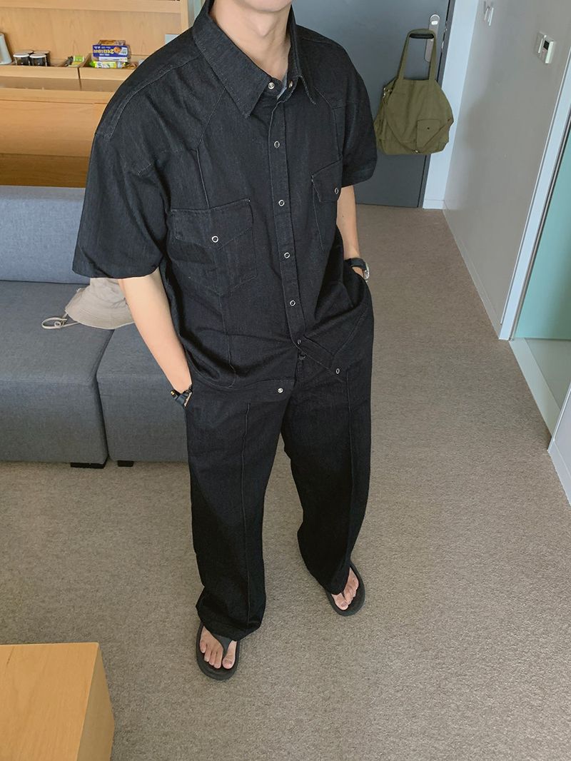 ASCLO Western Denim Set Up (2color)