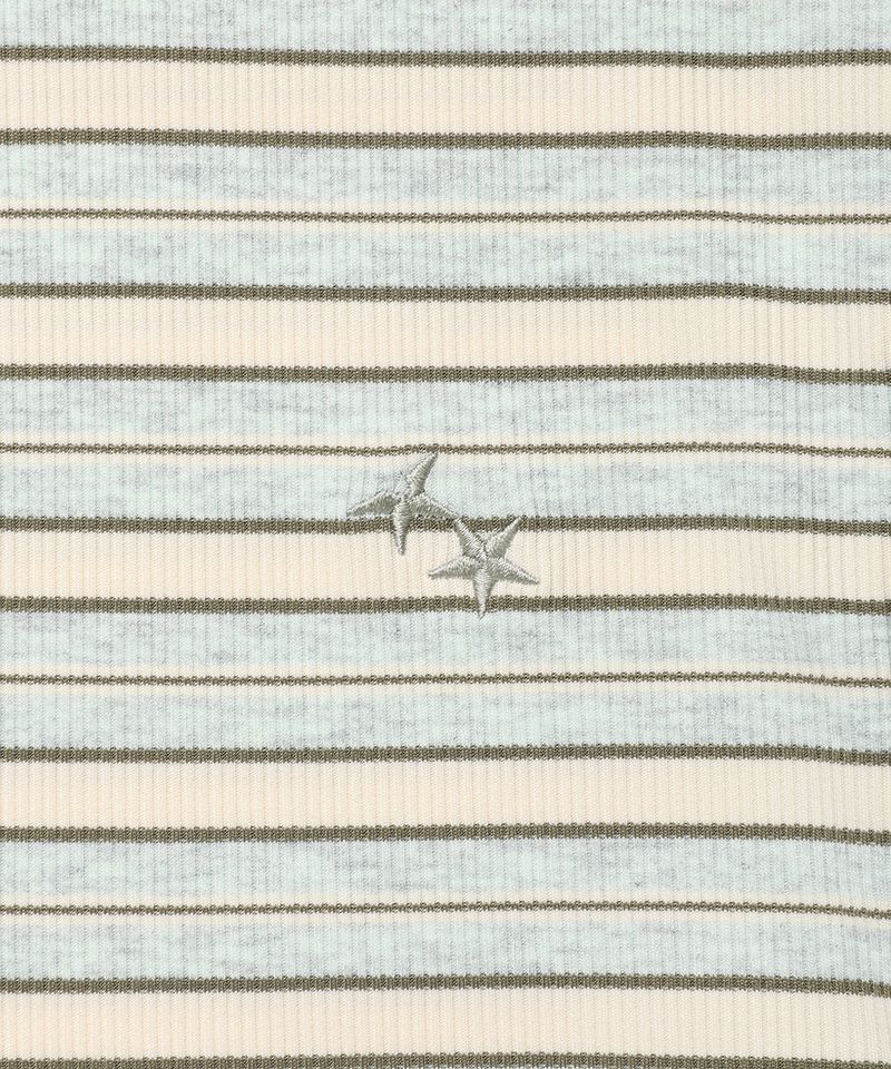 MULTI STRIPED SLEEVELESS BLUE(CV2GMFT581A)
