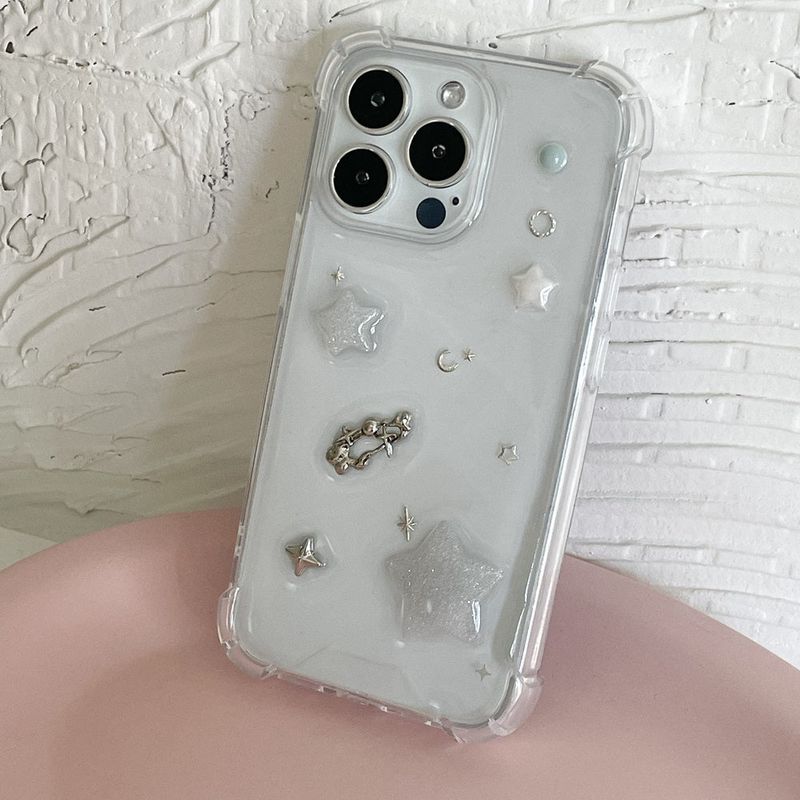[made]silvering planet resin case 