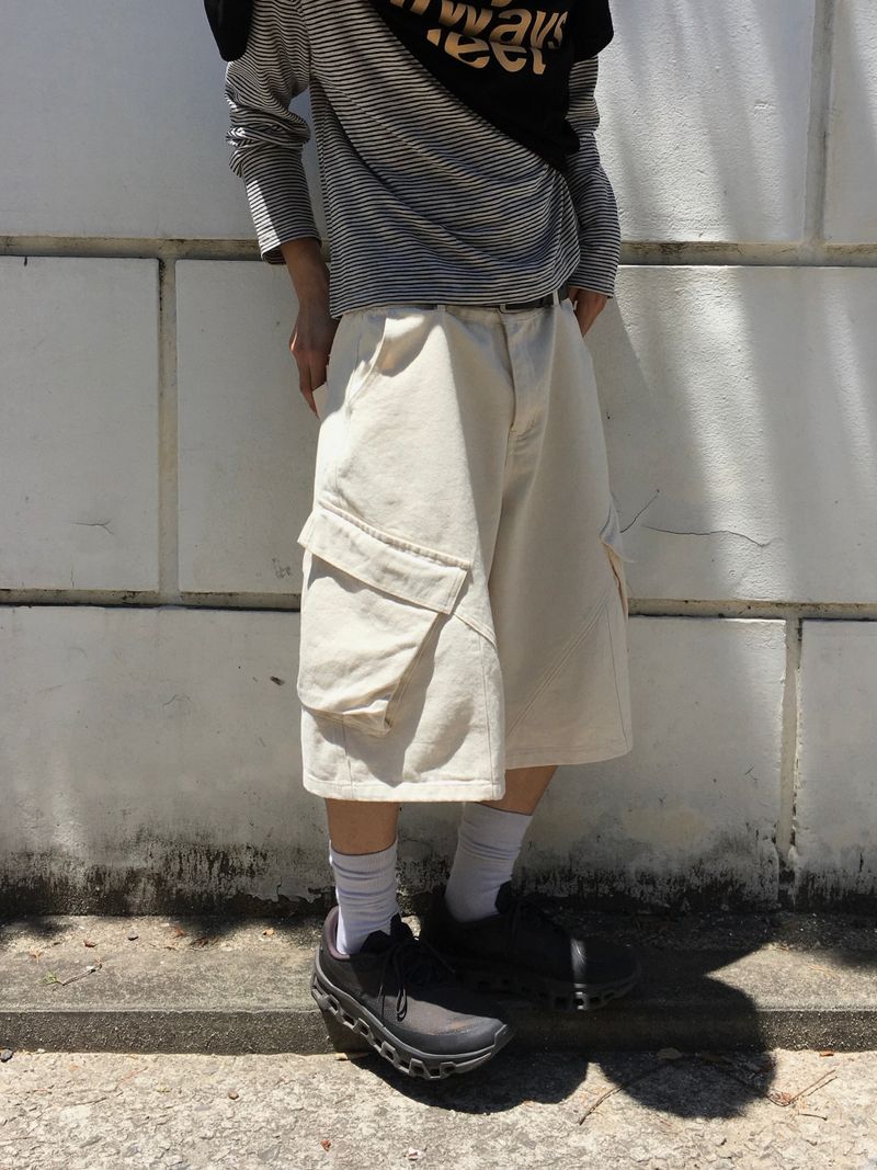 Pog Cargo Bermuda Pants 3C
