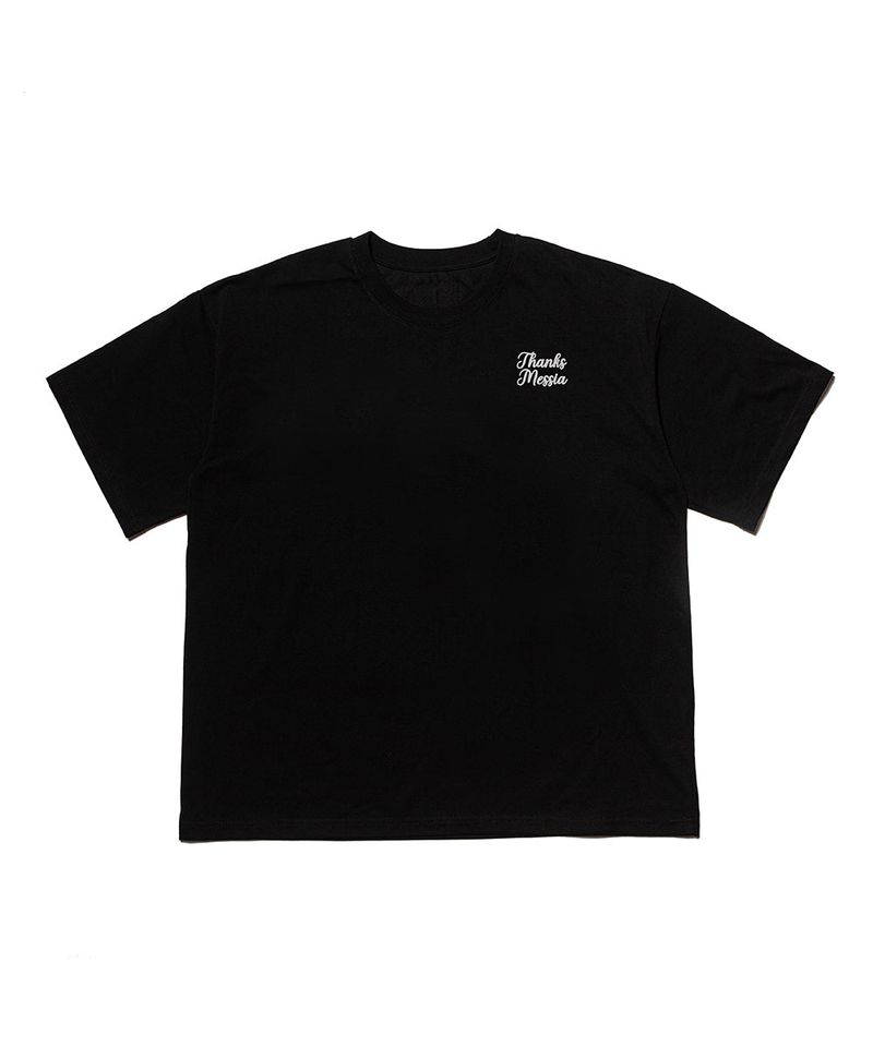 THANKS MESSIA（サンキュー メシア）の「ハンドリトゥンカウボーイTシャツ-BLACK（トップス）」