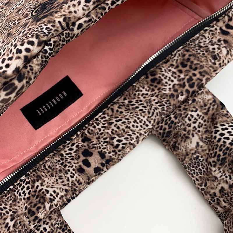 Padding Tote Bag (Leopard)