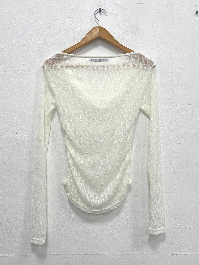 LACE DRAPE LONG SLEEVE (2C)