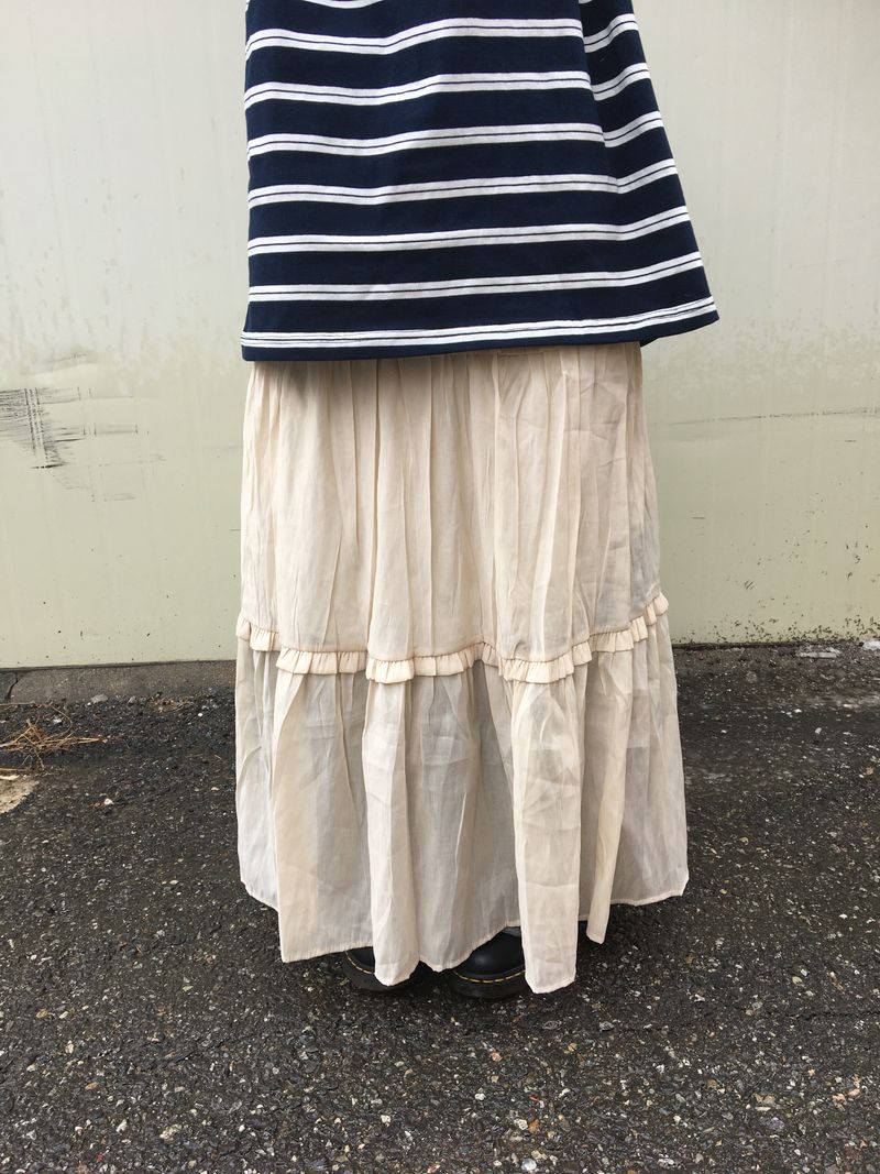 eye frill skirt