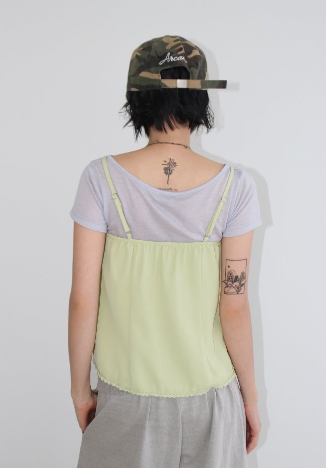 ROSE STITCH SLEEVELESS