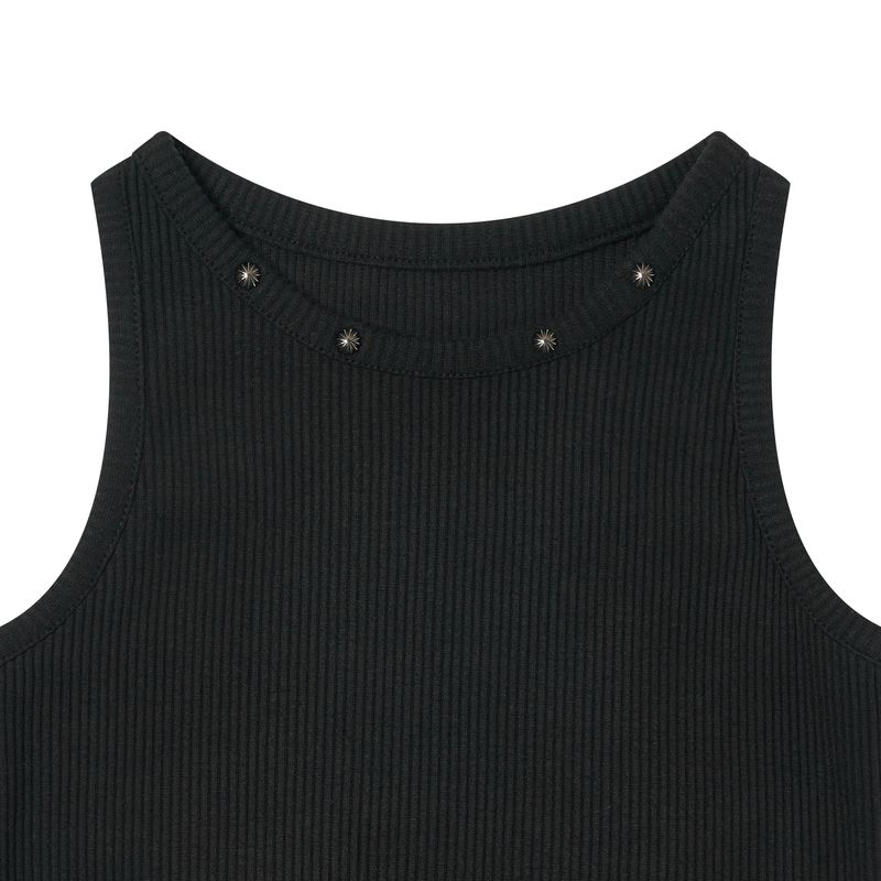 Ake Studded Sleeveless Black [WOMEN]