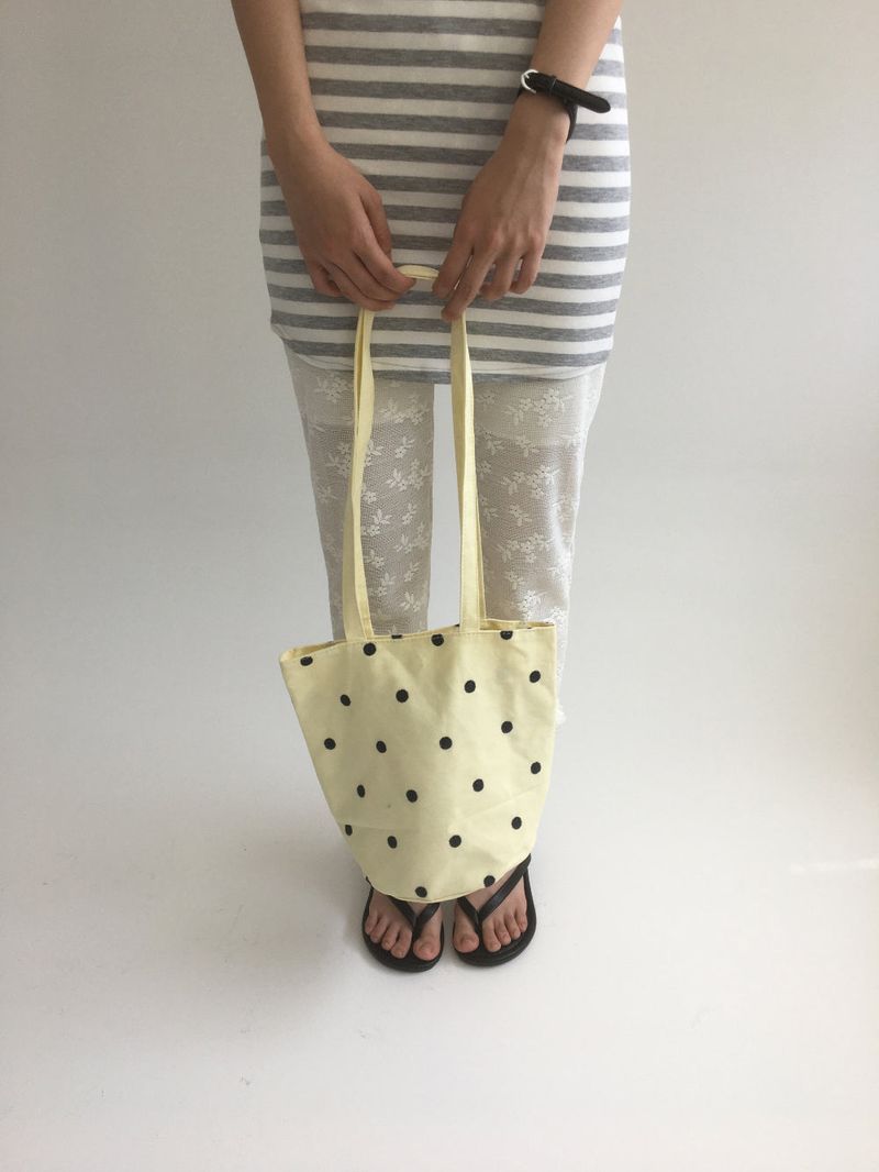 Flocon embroidered shoulder bag (2color)