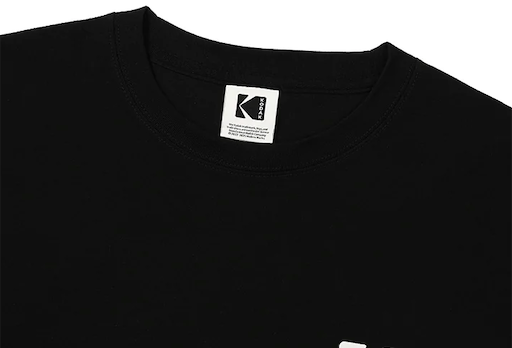 Rainbow Short-Sleeved T-Shirt【BLACK】
