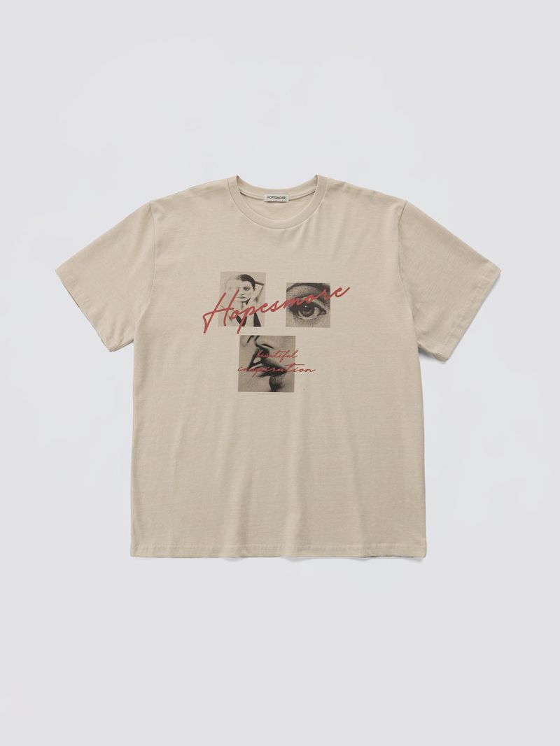 Inspiration Vintage Washed Tee_Cream