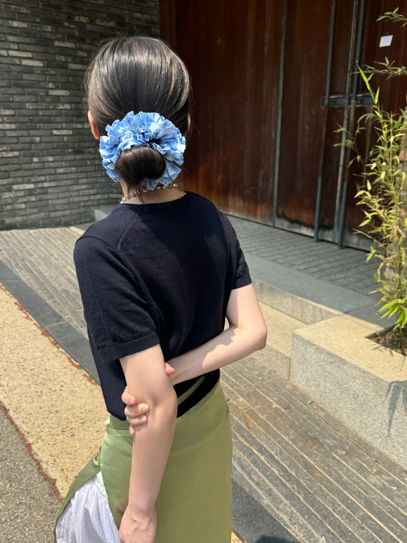 Cosymosy Ruffle Scrunchie - 3 Color