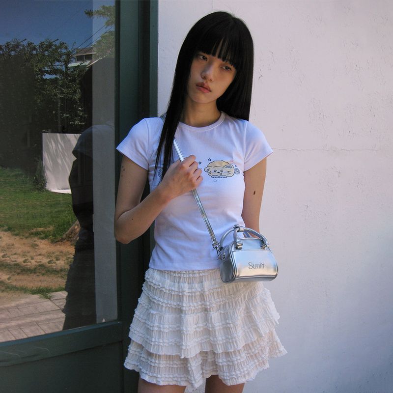 Sunlit（サンリット）の「TOTE CROSS BAG (SILVER)（Bags）」