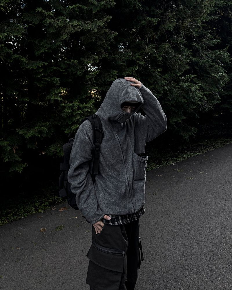 Cloak Balaclava Fleece Zip-Up