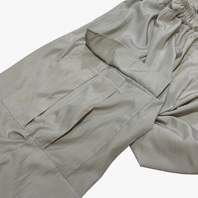 street shape capri shorts_beige