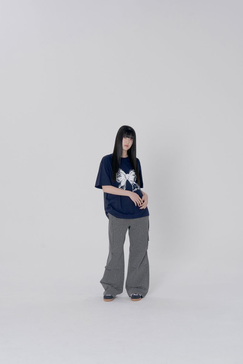 リボンロゴTシャツ