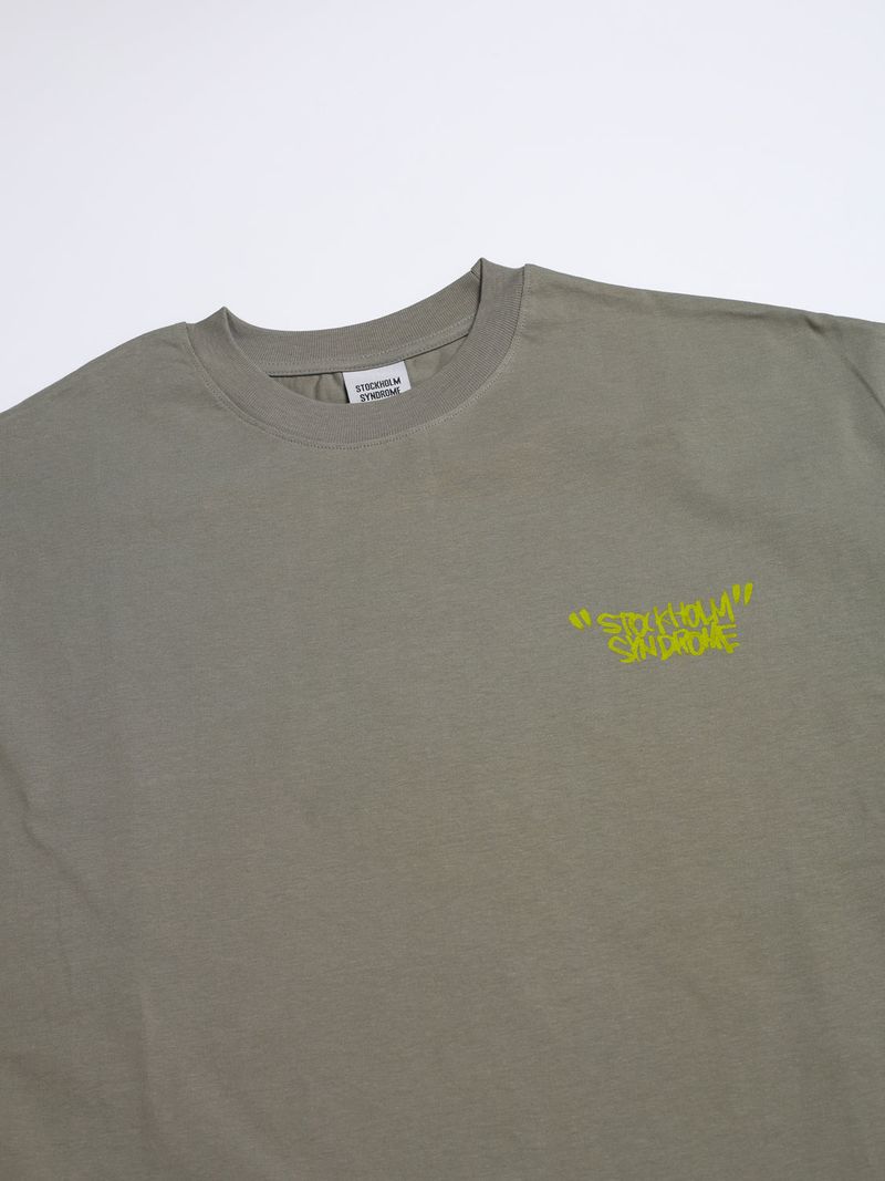 スペクターTシャツ - カーキ