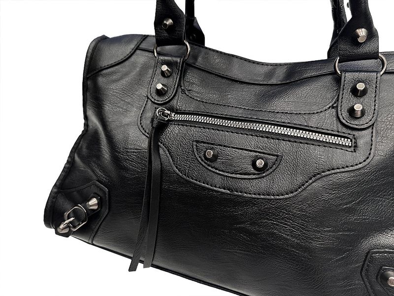 Anarchy Rivet Leather Bag