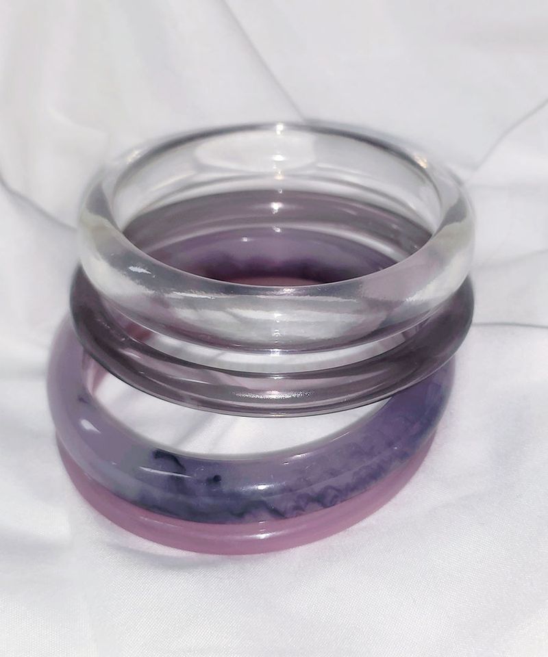 4set Purple Bangle