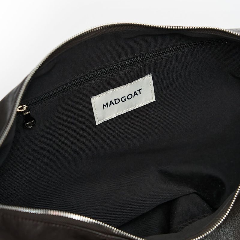 Split Half Moon Messenger Bag_Dark brown